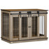 Transporter za pse s 2 vrata 120 × 60 × 88,5 cm, boja hrasta