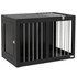 Transporter za pse s 2 vrata 80 × 50 × 56,5 cm, crni