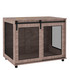 Transporter za pse s dvoja vrata 98 × 60 × 78 cm, boja oraha