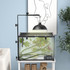 Stalak za grijaću lampu za terarijum 40 × 15 × 95 cm, crni
