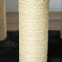 Stepenice za ljubimce s 4 stepenika 60 × 40,5 × 59 cm, siva