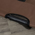 Sklopivi krevet za pse 122 × 92 × 23 cm, boja kafe i crna
