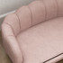 Krevet za pse u obliku sofe do 25 kg 98,5 × 60,5 × 35,5 cm, roze