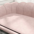 Krevet za pse u obliku sofe do 25 kg 98,5 × 60,5 × 35,5 cm, roze