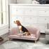 Krevet za pse u obliku sofe do 25 kg 98,5 × 60,5 × 35,5 cm, roze