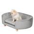Krevet-sofa za pse i mačke 86 × 55 × 33 cm, svijetlosiva