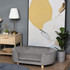 Krevet-sofa za pse i mačke 86 × 55 × 33 cm, svijetlosiva