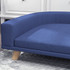 Krevet za pse u obliku sofe 98 × 67 × 25 cm, plavi