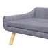 Krevet za pse u obliku sofe 102 × 58,5 × 42,5 cm, siva