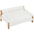Krevet za mačke i male pse u stilu sofe 70 × 47 × 30 cm, bijeli