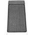 Rampa za kućne ljubimce od borovine 125 × 40 × 35,5 cm, bijela i siva