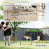 Agility set za pse, 7 dijelova, plavo-narandžasti