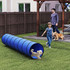Tunel za agility trening pasa 300 × 50 cm, plavi