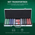 Poker set s 500 čipova i 2 špila karata u aluminijskom koferu