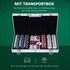 Poker set u aluminijskom koferu s 300 žetona, 5 kockica i 2 špila karata