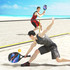 Set za pickleball s 2 reketa od karbonskih vlakana i torbom, crni
