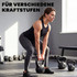 Kettlebell tegovi 14 kg punjen pijeskom, crni