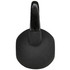 Kettlebell 12 kg s plastičnom oblogom, čelik, crni