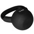 Kettlebell 12 kg s plastičnom oblogom, čelik, crni