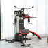 Multifunkcionalna stanica za trening s utegom od 65 kg, crna