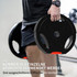 Set od 4 tegova za bučice 2 × 10 kg i 2 × 5 kg, crni