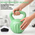 Kettlebell 10 kg punjen pijeskom, zelena