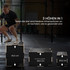Kutija za skokove (plyo box) s tri visine, crna, nosivost 120 kg