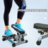 Mini stepper 2 u 1 s trakama za ruke i LCD displejem, siva