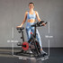 Sobni bicikl s magnetnim otporom, zamajac 8 kg, LCD ekran, crni