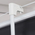 Platno za projektor 4:3, 171 × 131 cm, s metalnom konstrukcijom, bijelo