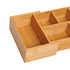 Organizator za ladicu na izvlačenje, bambus 24,6 × 17,6 × 7 cm, prirodna boja