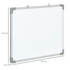 Magnetna tabla za pisanje 60 × 45 cm s 4 markera i 10 magneta, bijela