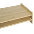 Stalak za monitor s ladicom 49 × 25,5 × 11,5 cm, prirodna boja