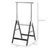 Set od 2 kozlića za piljenje, podesivi i sklopivi, 68 × 56 × 80–130 cm, crni