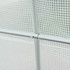 Plastenik s metalnim okvirom 445 × 200 × 200 cm, bijeli