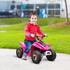 Dječiji električni quad 6 V, s vožnjom naprijed i nazad, roze