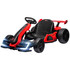 Dječiji električni go-kart s hupom i muzikom, do 12 km/h, crveno-crni