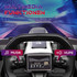 Dječiji električni go-kart s drift funkcijom, do 12 km/h, bijelo-crni