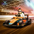 Dječiji električni auto formula 1 s daljinskim upravljačem, narandžasti
