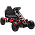 Dječiji gokart na pedale s kočnicom i slobodnim hodom, crveni