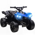 Dječiji električni quad 6V s muzikom i LED farovima, plavi