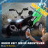 Dječiji električni quad 24V s farovima, USB priključkom i MP3 funkcijom, crni