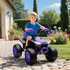 Dječiji električni quad 24V s dva sjedišta, ljubičasti