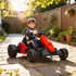 Dječiji električni go-kart s drift funkcijom, 24 V, crveni