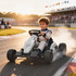 Dječiji električni go-kart s drift funkcijom 24 V, bijeli