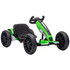 Dječiji električni go-kart 12V s 2 motora i LED farovima, zeleni