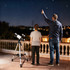Teleskop za astronomiju 70 mm s aluminijskim stativom i torbom, bijeli