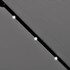 LED Konzolni Suncobran 3 m Pijesak bijeli LED Konzolni Suncobran 3 m Pijesak bijeli