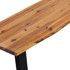 Klupa od masivnog bagremovog drva 145 cm Klupa od masivnog bagremovog drva 145 cm