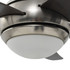 Ukrasni stropni ventilator sa svjetlom 128 cm smeđi Ukrasni stropni ventilator sa svjetlom 128 cm smeđi
